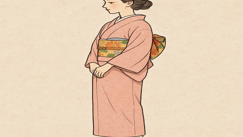 着物をおはしょりなしで美しく着る方法