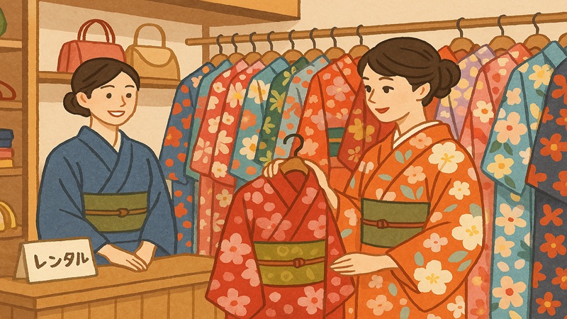 レンタルはアクセスしやすいところで
