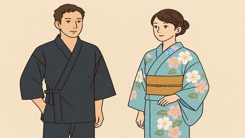 作務衣と浴衣の違いも知っておこう