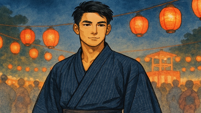 男が浴衣を着るときのポイントとは