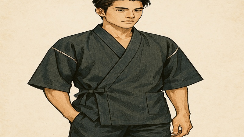 甚平はどんな服？特徴と用途を紹介