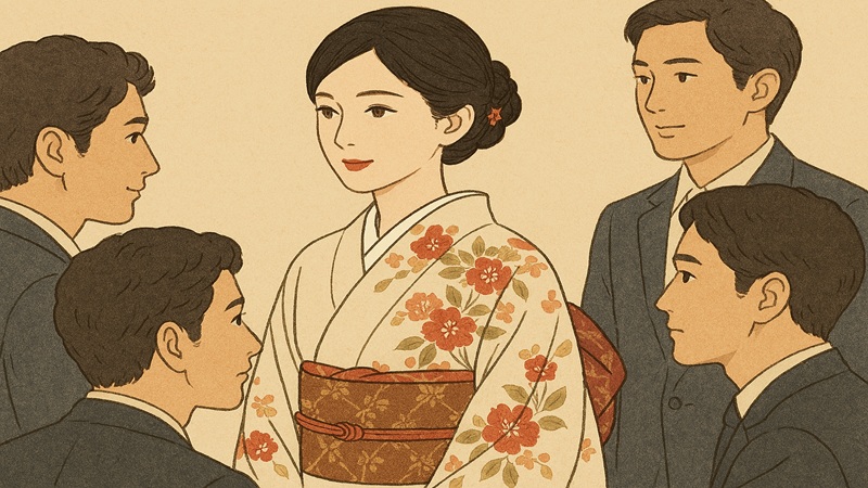 美人が着物を着こなせる理由