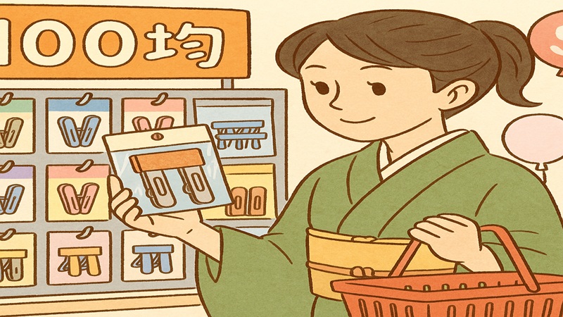 着物のクリップの代用を100均で選ぶ注意点