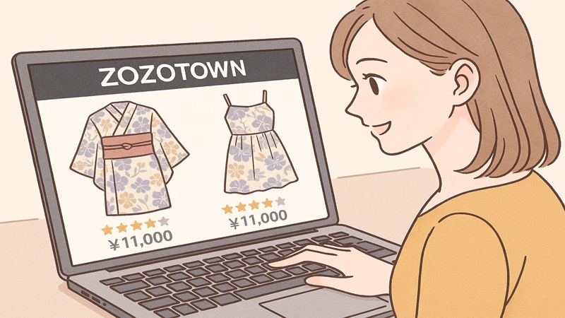 ZOZOTOWNの2wayと比較してみた