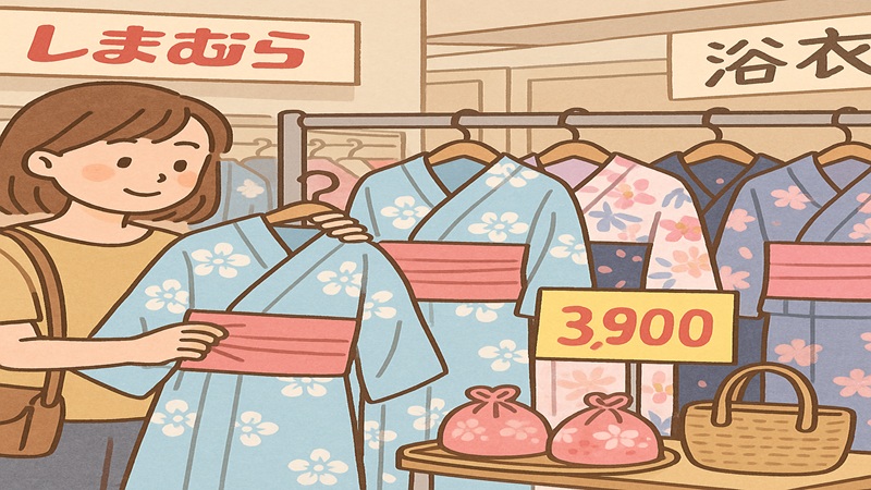 大人のワンピース浴衣をしまむらでの選び方と活用法