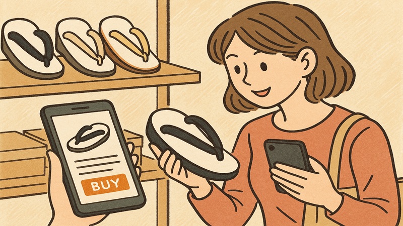 アシックスの草履の取扱店は？通販（楽天）を探す方法