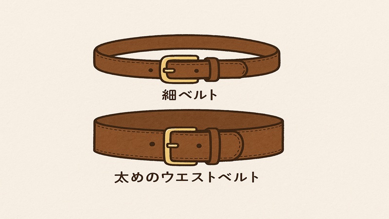 組み合わせに合う小物