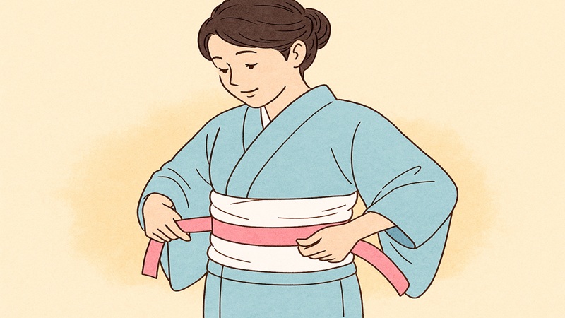 ウエスト補正としてのベルト活用法