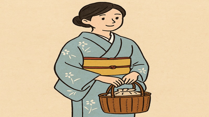 カジュアルな和装や洋服に合うものとは