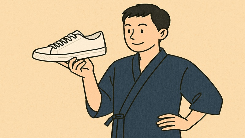 甚平に合うスニーカーの選び方とは