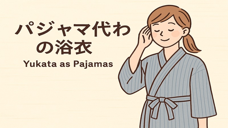 浴衣で寝る。パジャマ代わりの魅力とは