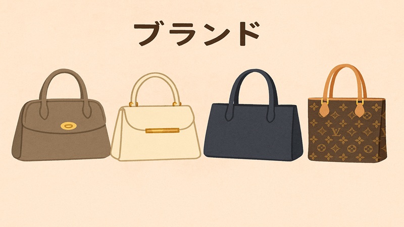 着物に合うバッグのブランド別比較