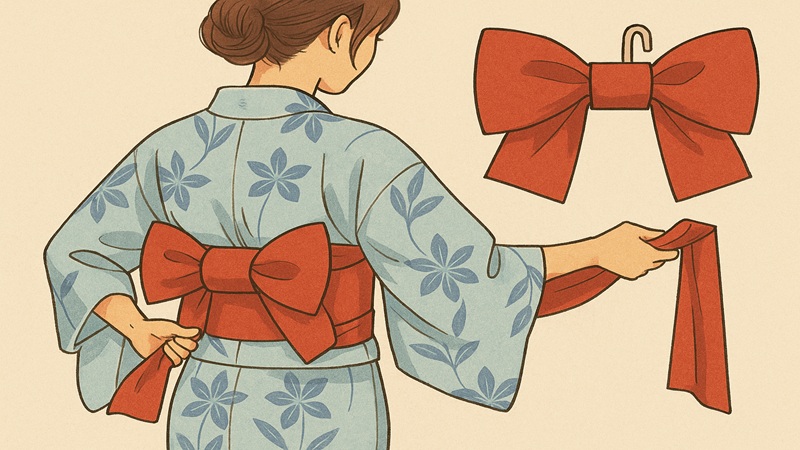 二部式の付け方を解説