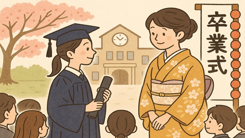 卒業式に着るのはアリ？
