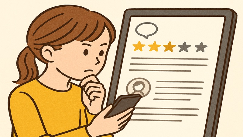 口コミで多い意見・少ない意見の傾向