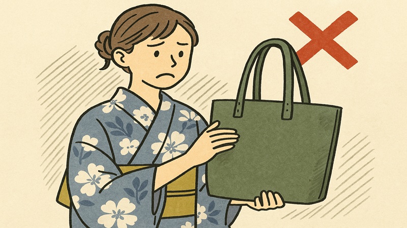 トートバッグが変に見える具体例