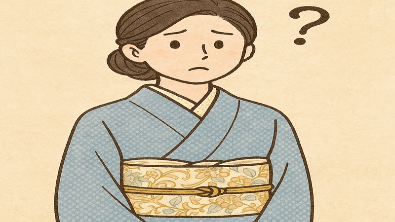 小紋と袋帯の格の違いとは？