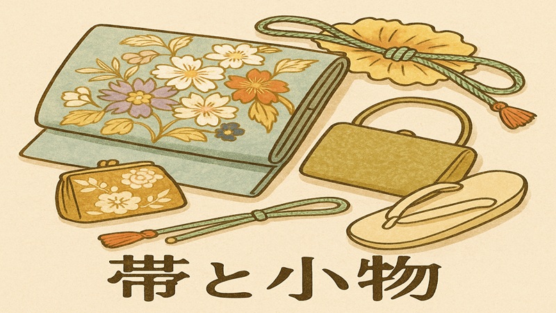 役立つ帯と小物の選び方