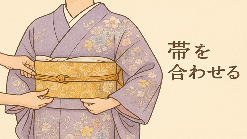 ふさわしい帯コーディネート