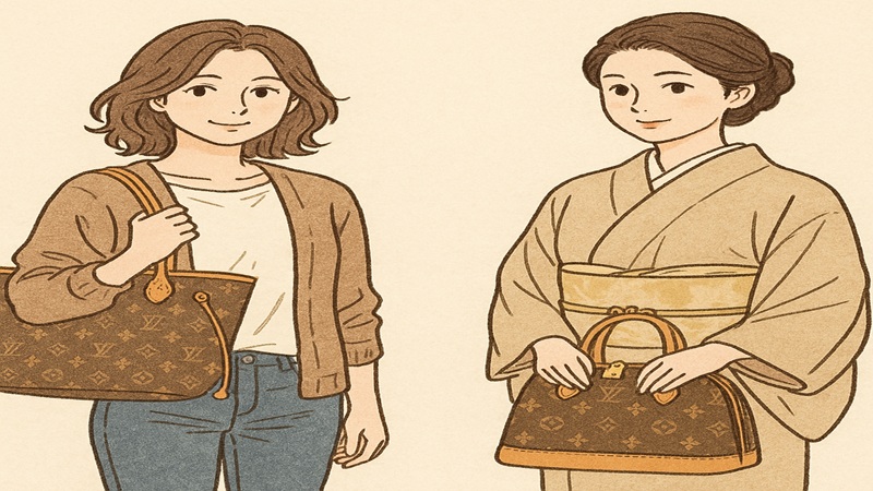 普段使いもできるヴィトンのバッグとは