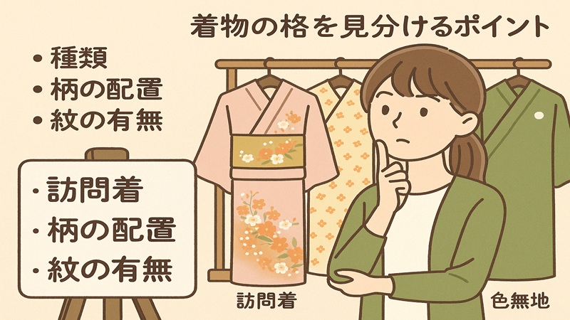 格一覧と見分け方・順番