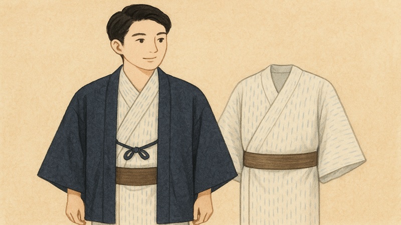 浴衣の上に羽織るものの名前と読み方・役割をコーデ術と共に徹底解説