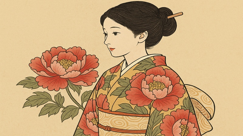 牡丹柄はいつ着れる？