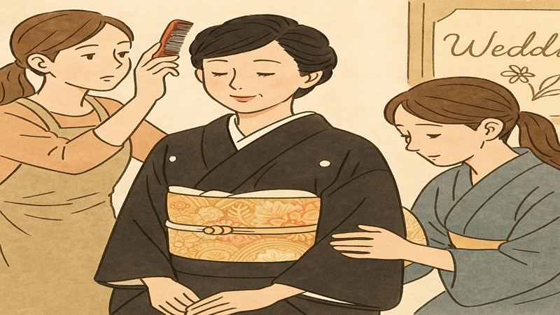 結婚式の留袖の着付けと心付けの注意点とマナーの完全ガイド
