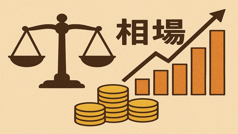 相場と買取価格の関係