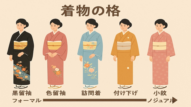 ちりめん着物の格が高いの理由と特徴