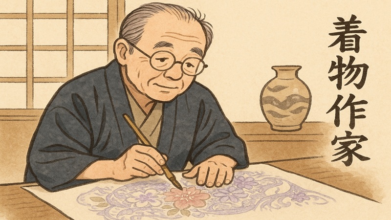 着物作家による魅力