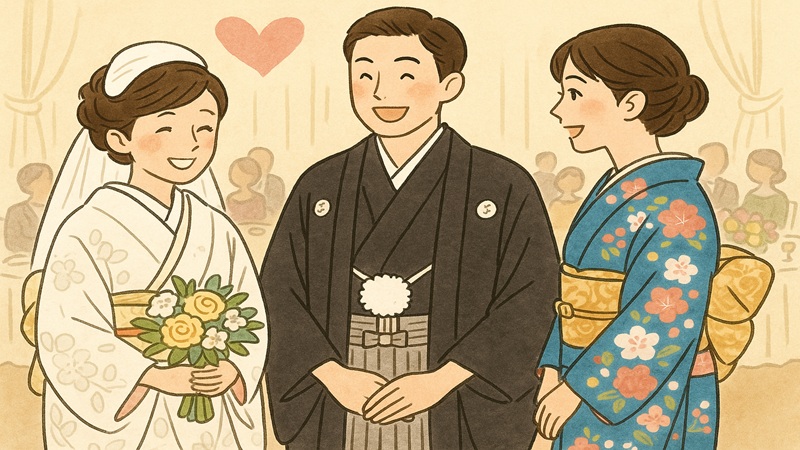結婚式での着物としての格と選び方