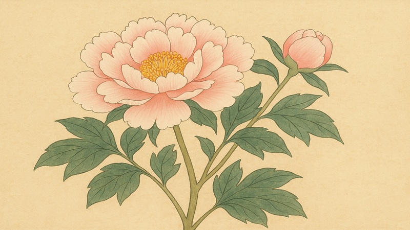 芍薬の柄はいつ着るのがベスト？