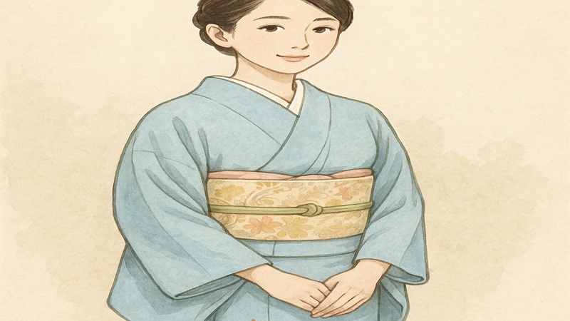 訪問着に重ね衿は必要なし？正解コーディネート術