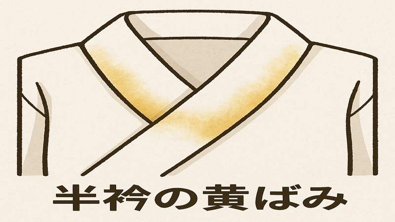 黄ばみを防ぐメンテナンス