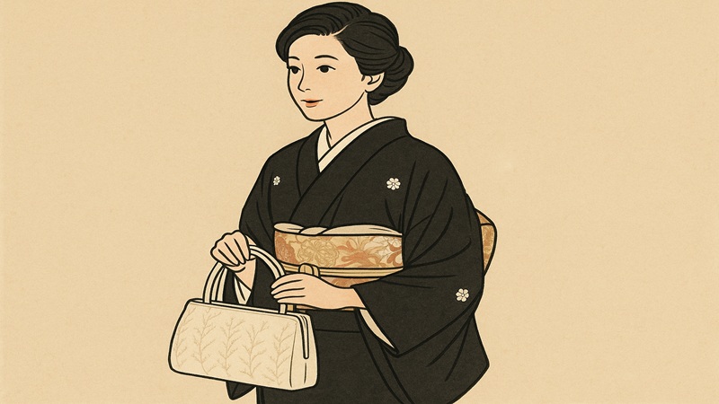 結婚式に母親が留袖で和装バッグを持つ際の注意点