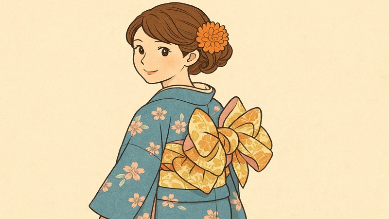 訪問着の変わり結び。既婚と20代の基本マナー