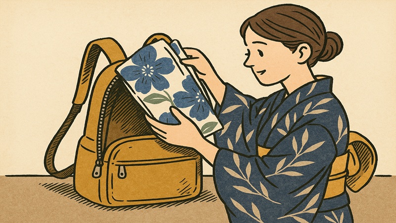 リュックに入れていいのか