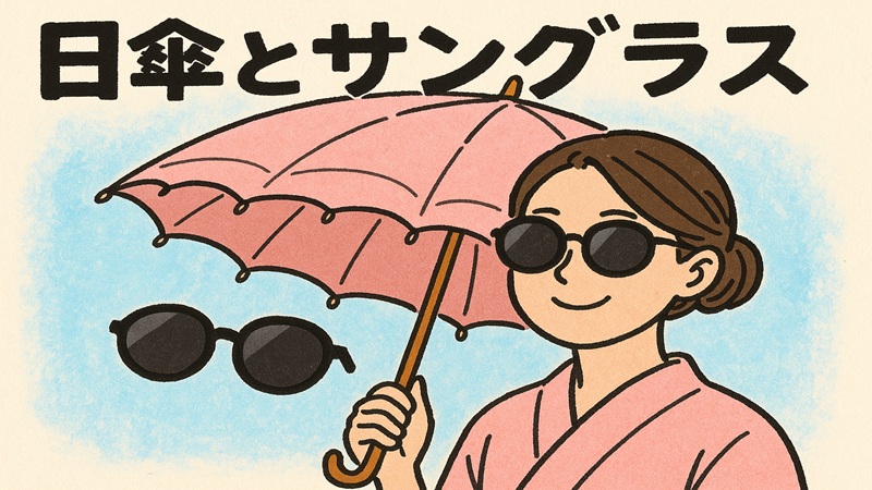 日傘との使い分けと相性