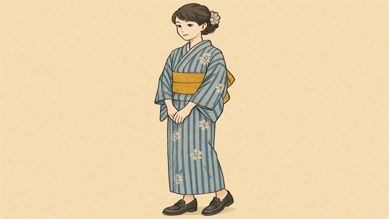 浴衣にローファーやパンプスは合う？大人のための靴選びガイド