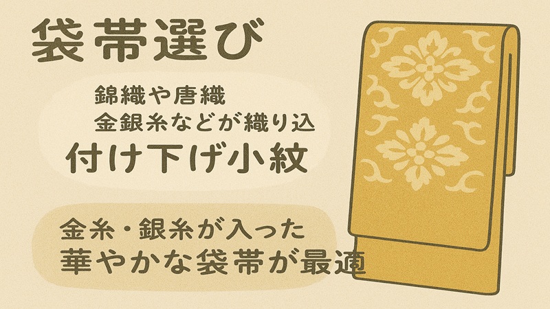 袋帯選び